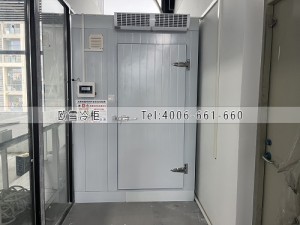 佛山10立方的工業新型材料低溫冷凍冷庫安裝案例